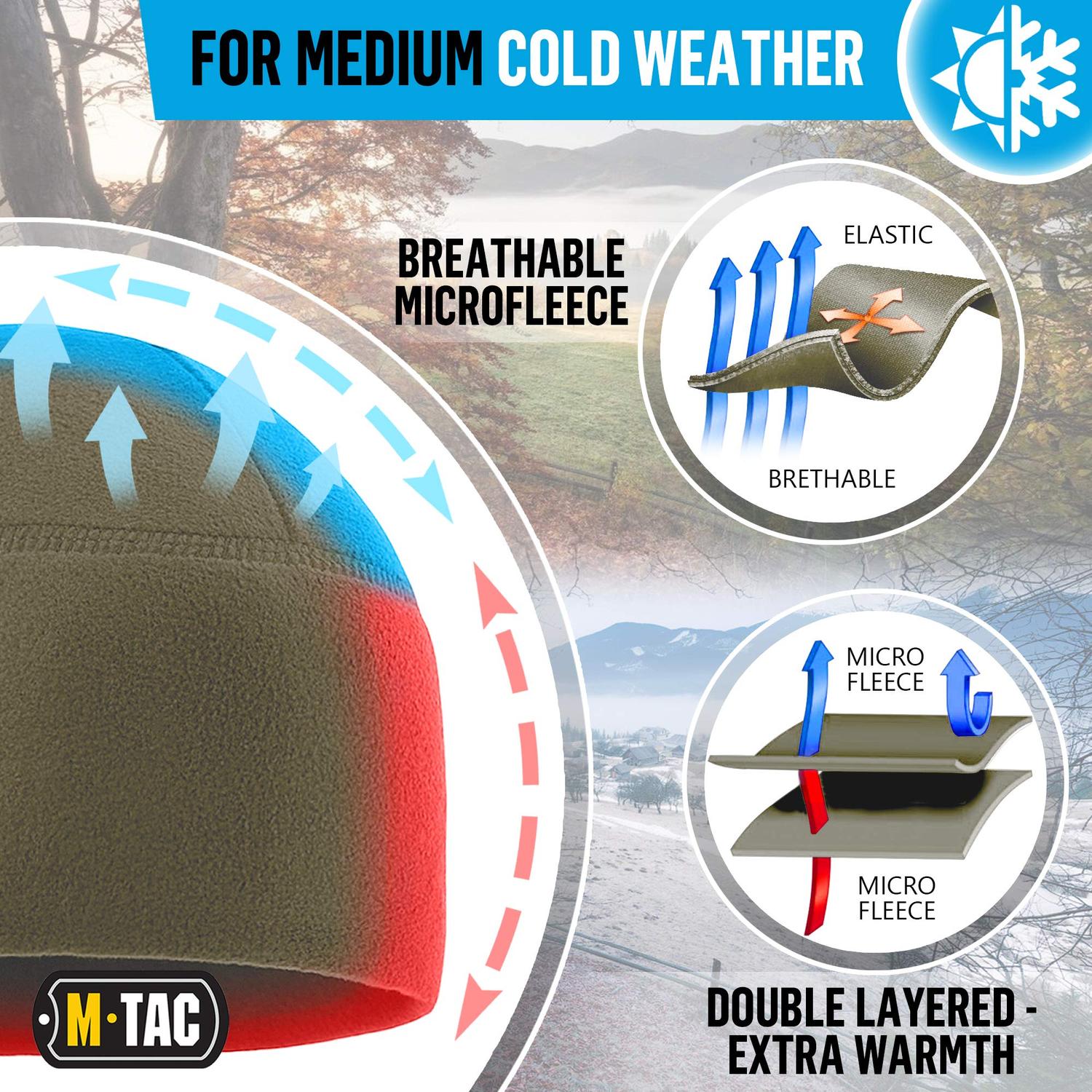 M-Tac Fleece Watch Cap (270 g/m2)