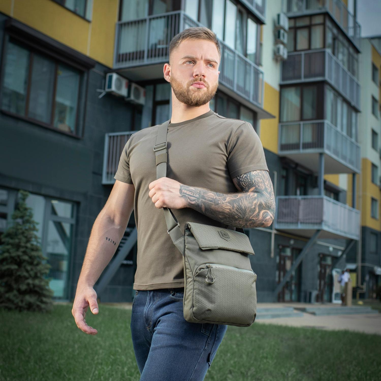M-Tac Konvert Shoulder Bag Elite – Concealed Carry Tablet Sling Bag