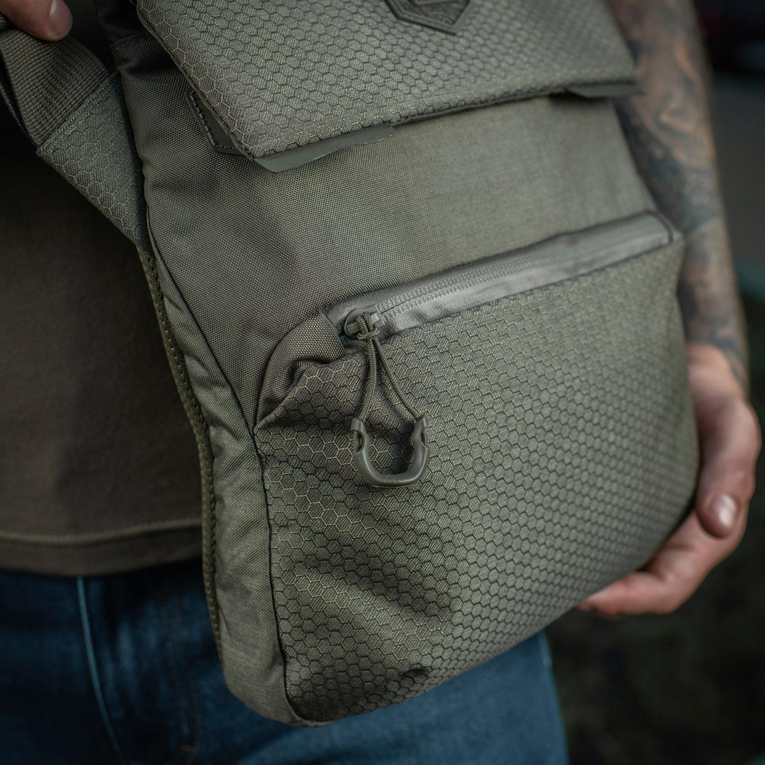 M-Tac Konvert Shoulder Bag Elite – Concealed Carry Tablet Sling Bag