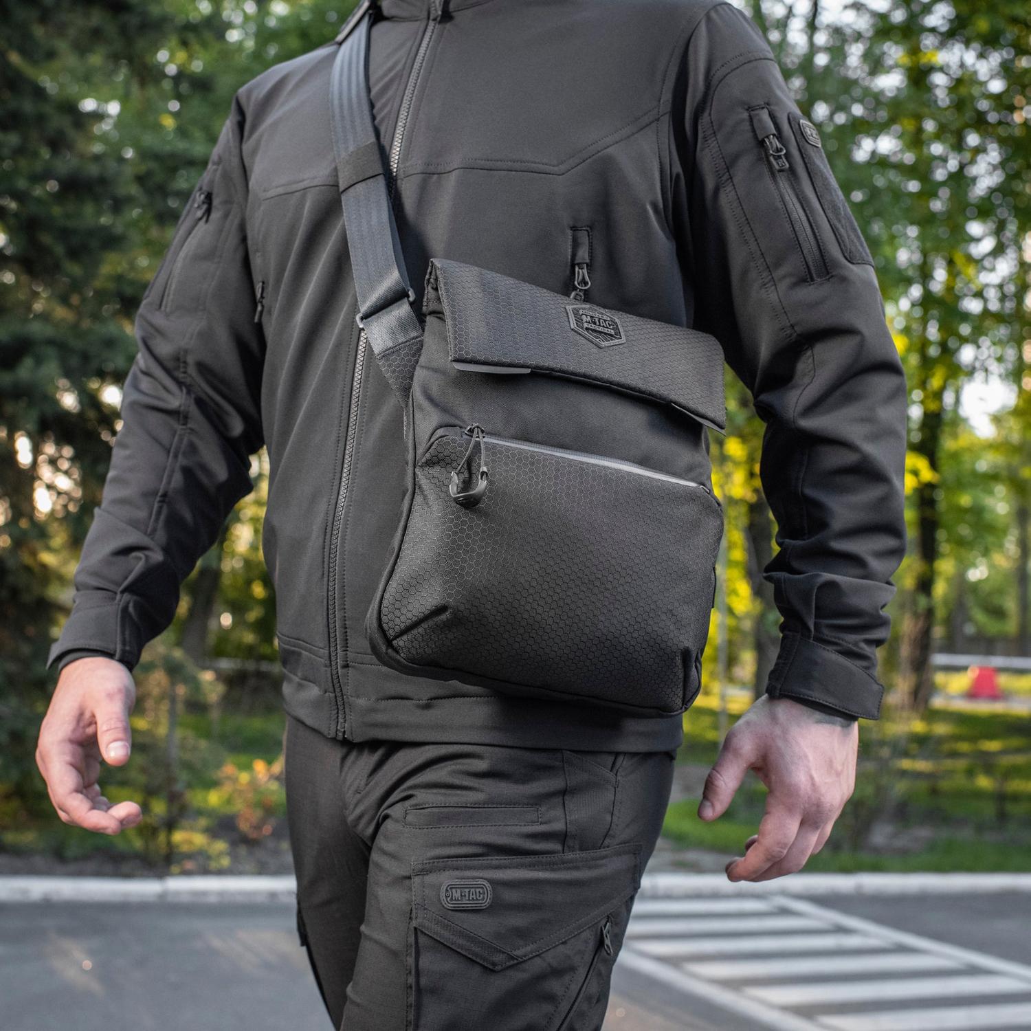 M-Tac Konvert Shoulder Bag Elite – Concealed Carry Tablet Sling Bag