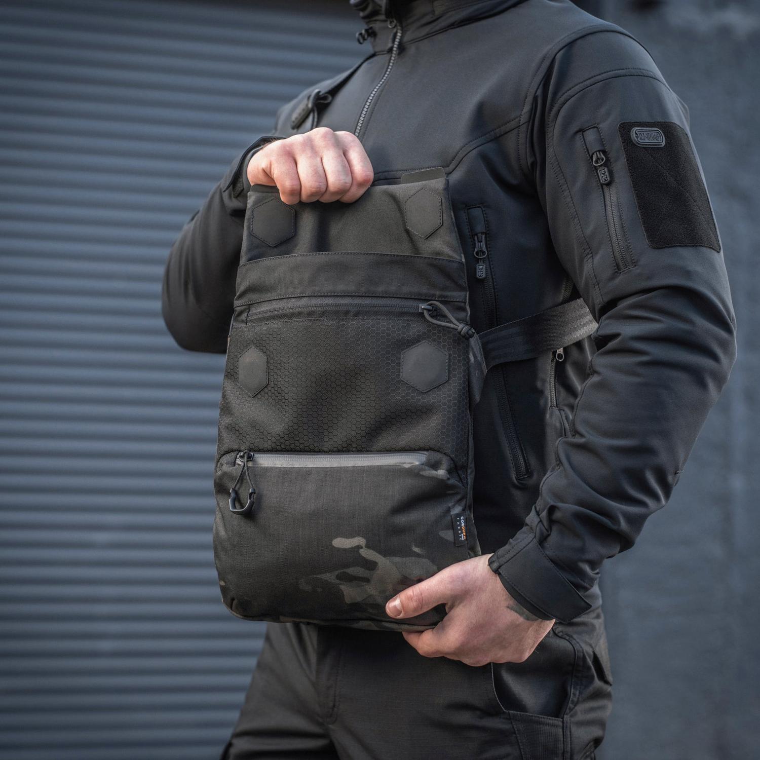 M-Tac Konvert Shoulder Bag Elite – Concealed Carry Tablet Sling Bag