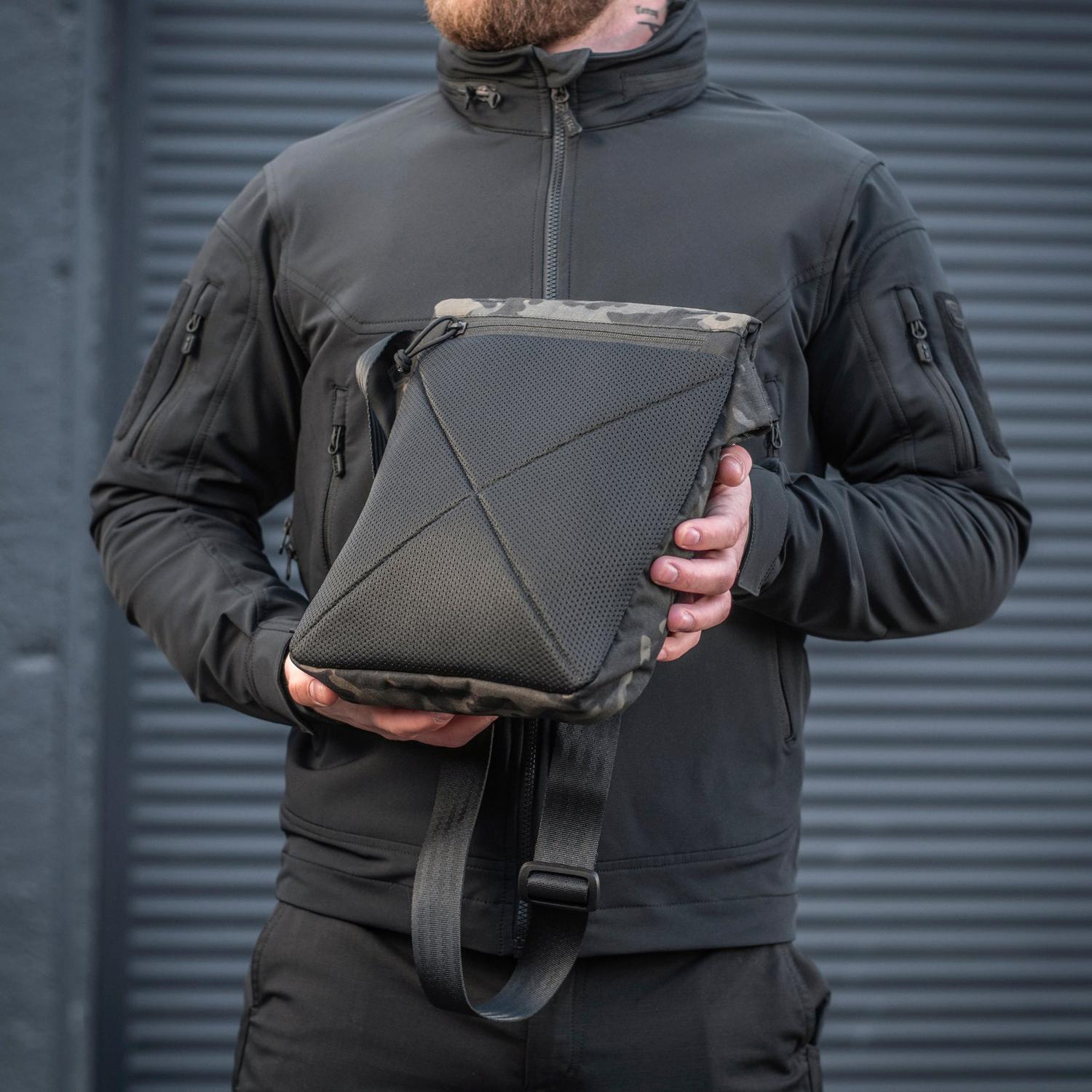 M-Tac Konvert Shoulder Bag Elite – Concealed Carry Tablet Sling Bag