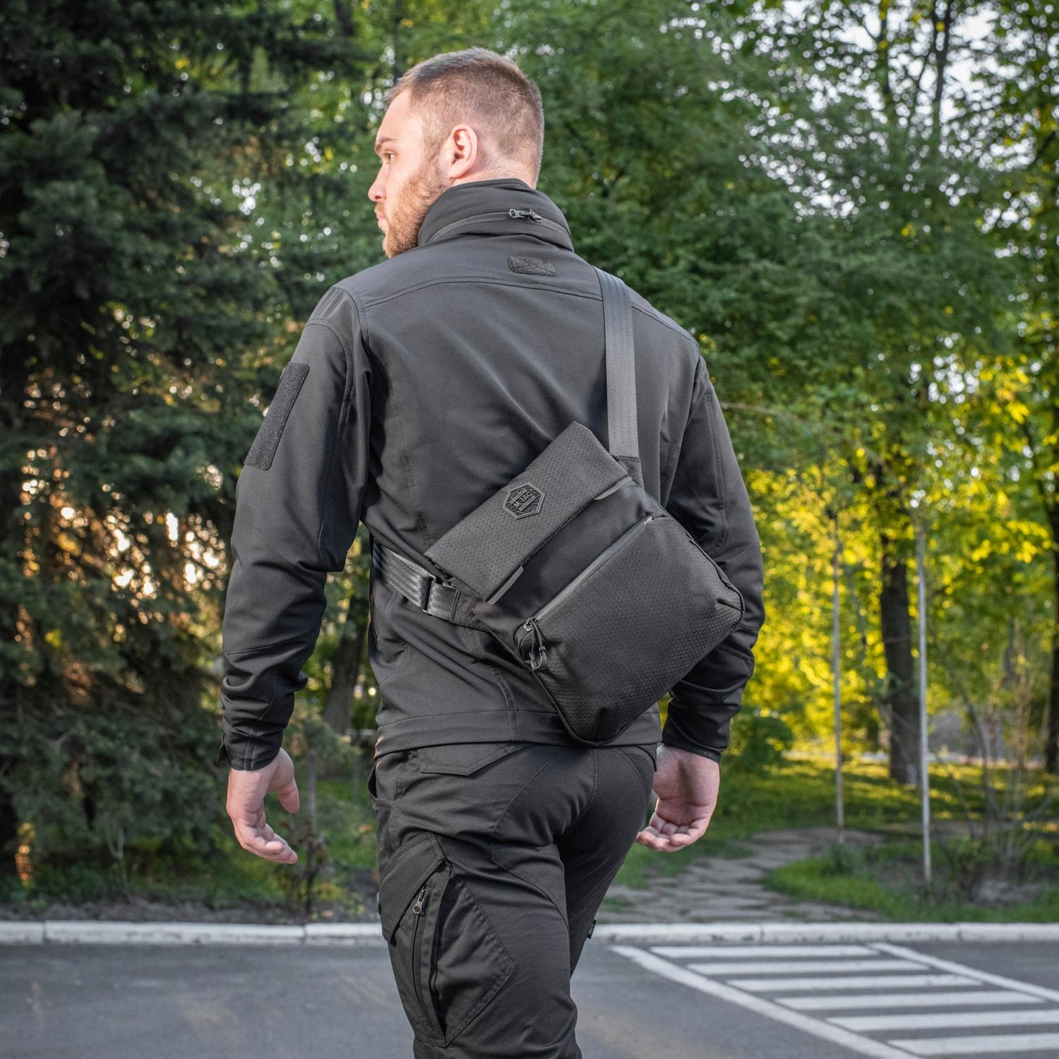 M-Tac Konvert Shoulder Bag Elite – Concealed Carry Tablet Sling Bag