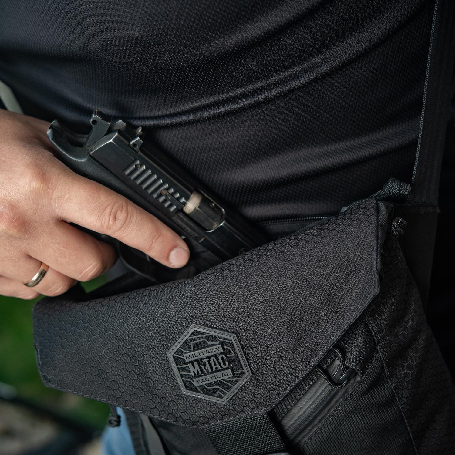 M-Tac Magnet Shoulder Bag Elite Hex – Compact Concealed Carry Sling Bag
