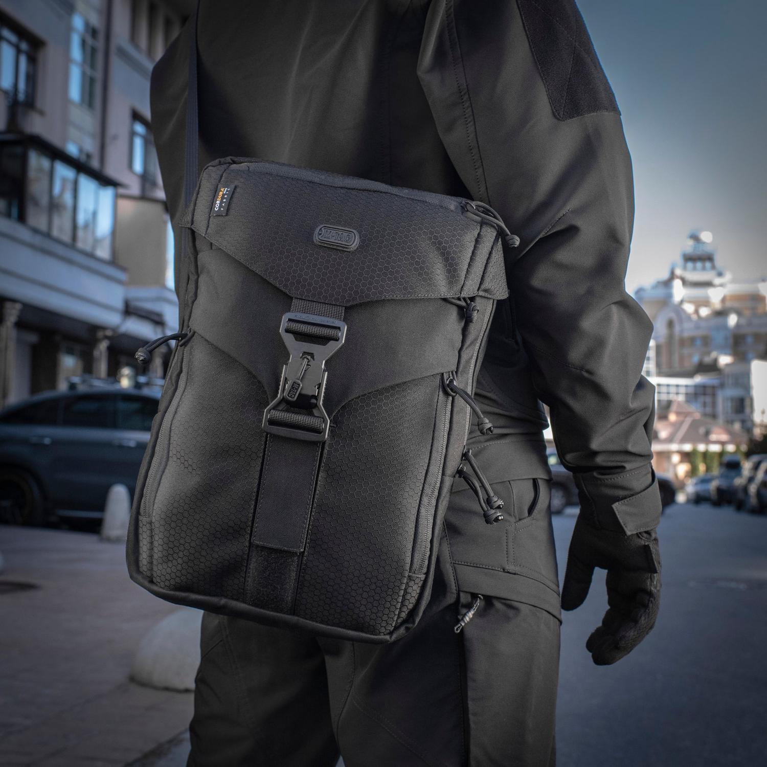 M-Tac Magnet Shoulder Bag Elite Hex XL – FidLock Tactical Sling Bag