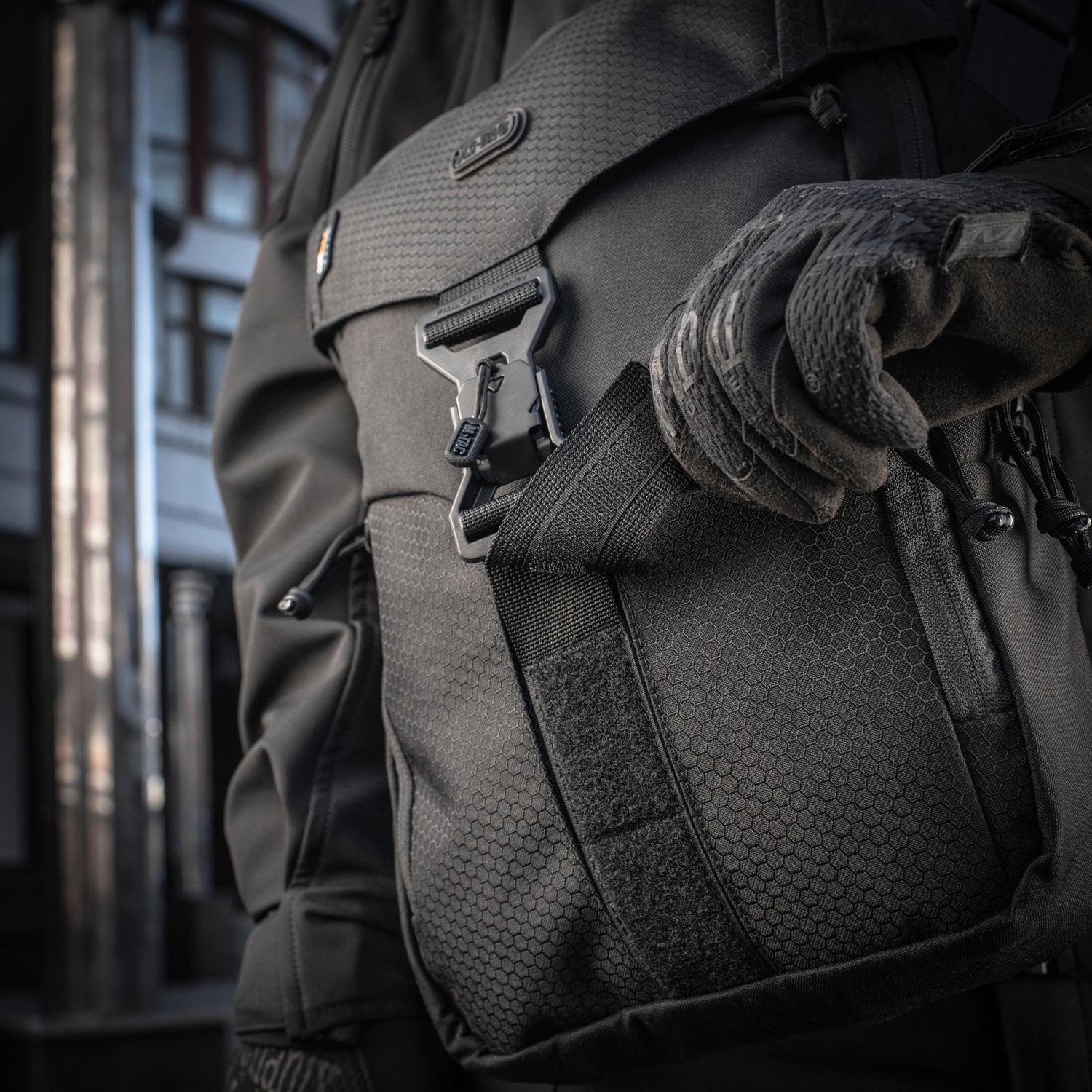 M-Tac Magnet Shoulder Bag Elite Hex XL – FidLock Tactical Sling Bag