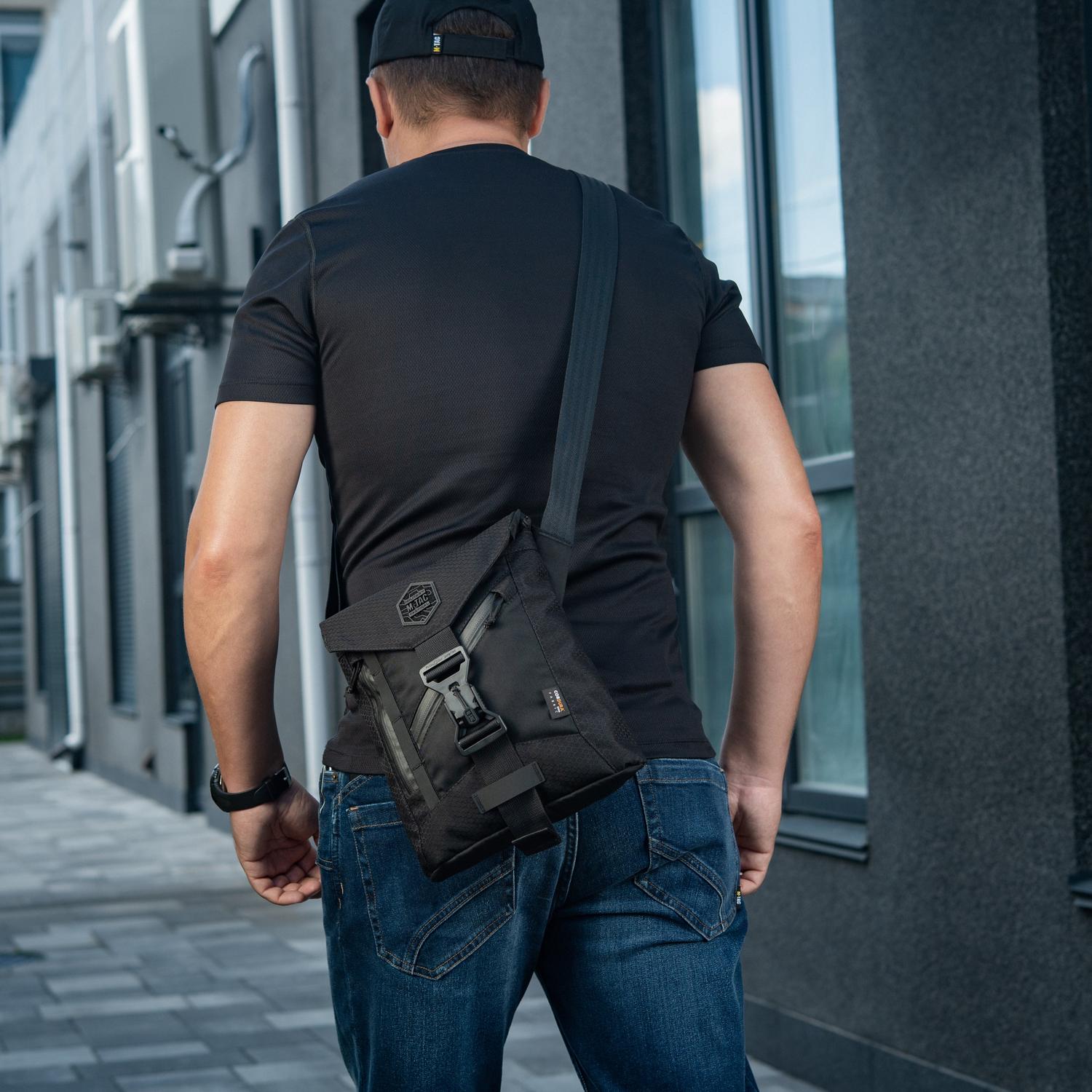 M-Tac Magnet Shoulder Bag Gen II Elite Hex – Concealed Carry Sling Bag