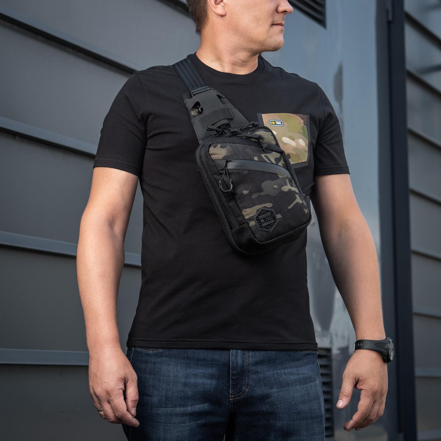 M-Tac Sling Pistol Bag Elite – Compact Concealed Carry Shoulder Bag