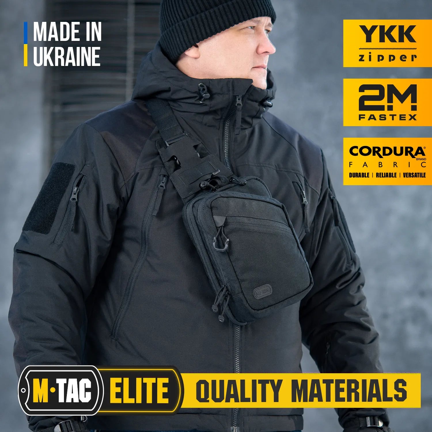 M-Tac Sling Pistol Bag Elite – Compact Concealed Carry Shoulder Bag