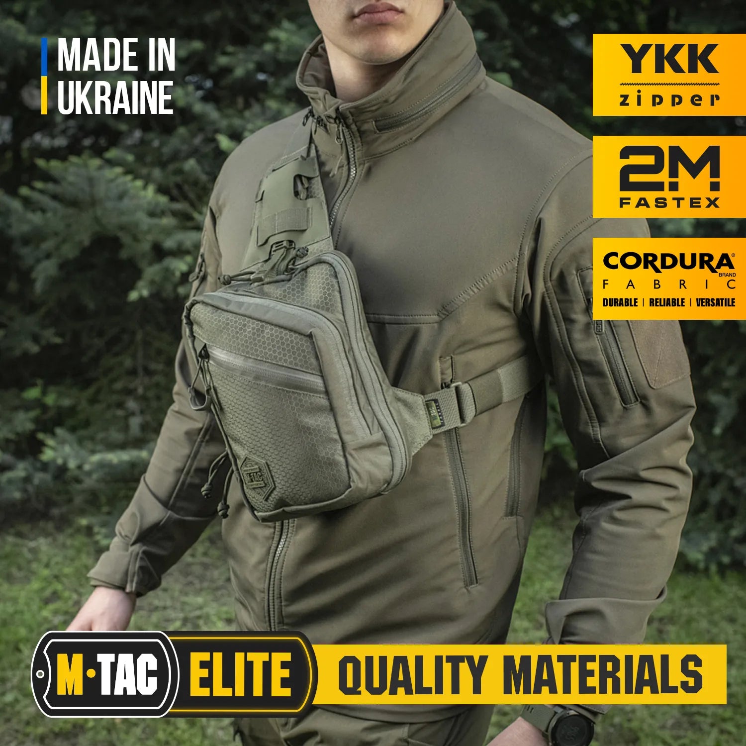 M-Tac Sling Pistol Bag Elite – Compact Concealed Carry Shoulder Bag