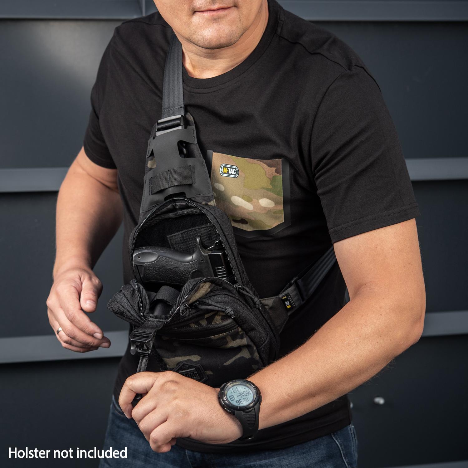 M-Tac Sling Pistol Bag Elite – Compact Concealed Carry Shoulder Bag