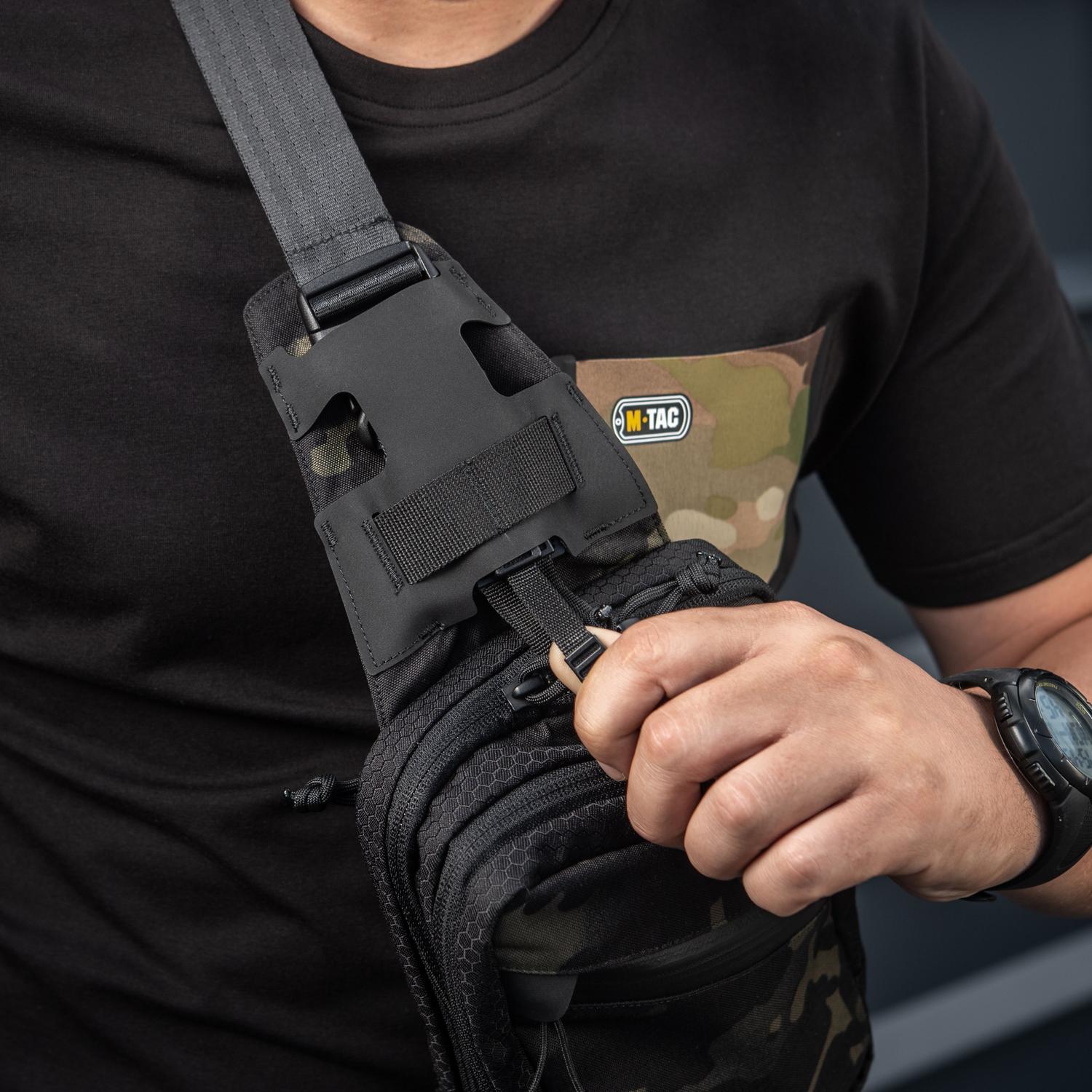 M-Tac Sling Pistol Bag Elite – Compact Concealed Carry Shoulder Bag