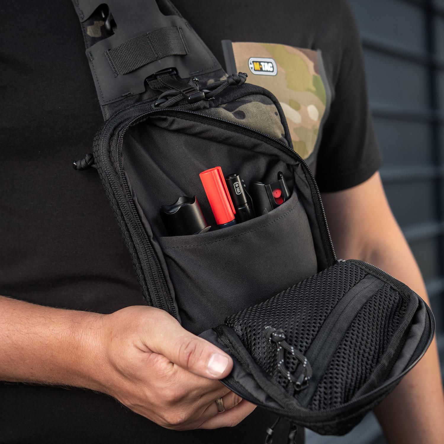 M-Tac Sling Pistol Bag Elite – Compact Concealed Carry Shoulder Bag