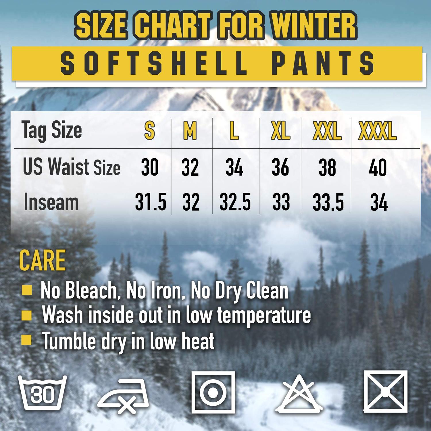 M-Tac Soft Shell Winter Tactical Pants
