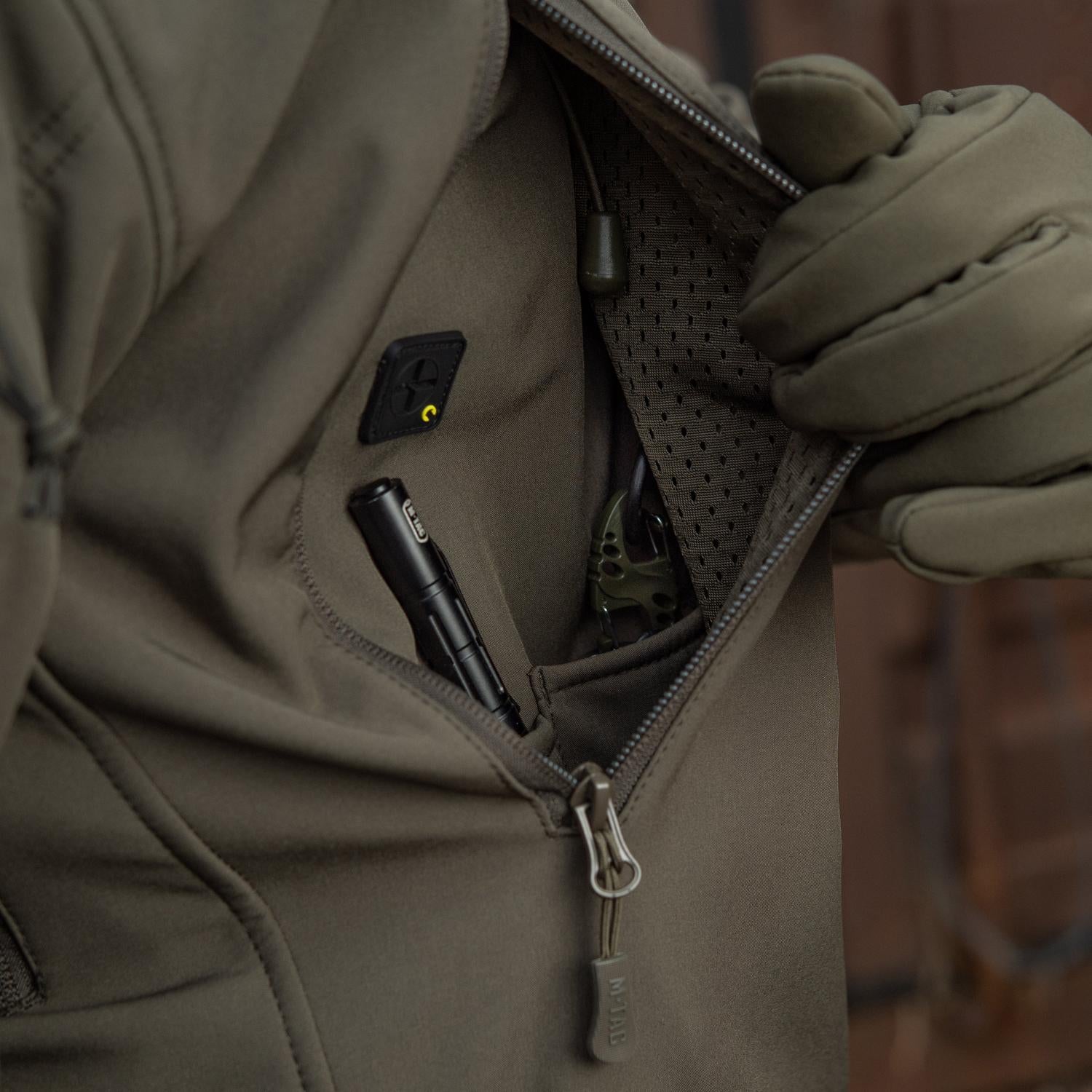 M‑Tac Softshell Tactical Jacket with Liner