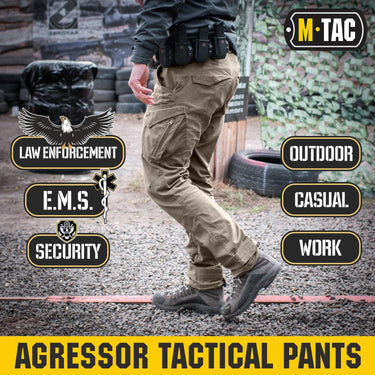 M-Tac Tactical Pants Aggressor Gen.II Flex - OD Green