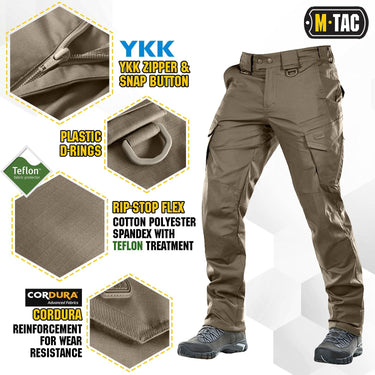 M-Tac Tactical Pants Aggressor Gen.II Flex - OD Green