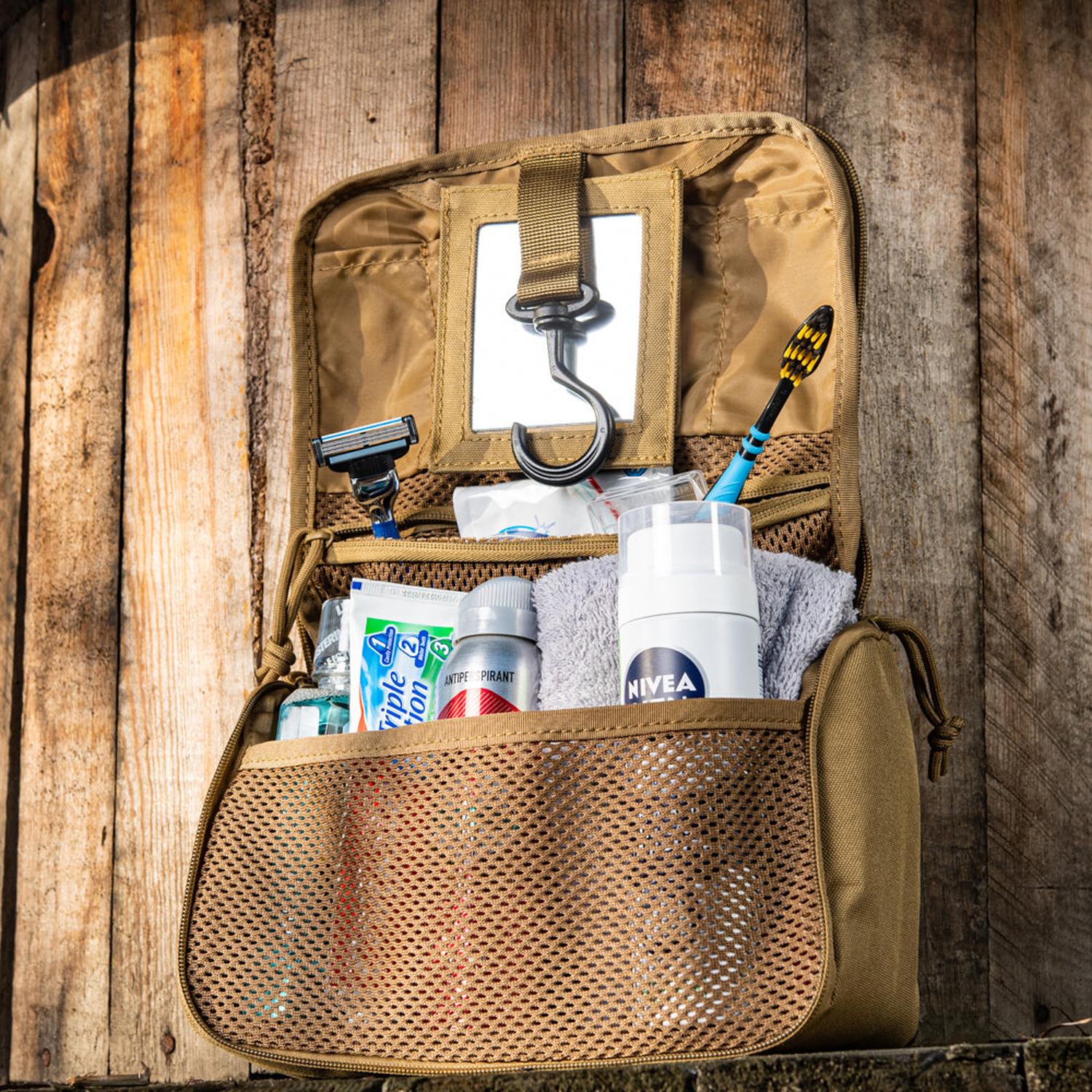 M-Tac Tactical Toiletry Bag – Compact Travel Hygiene Organizer