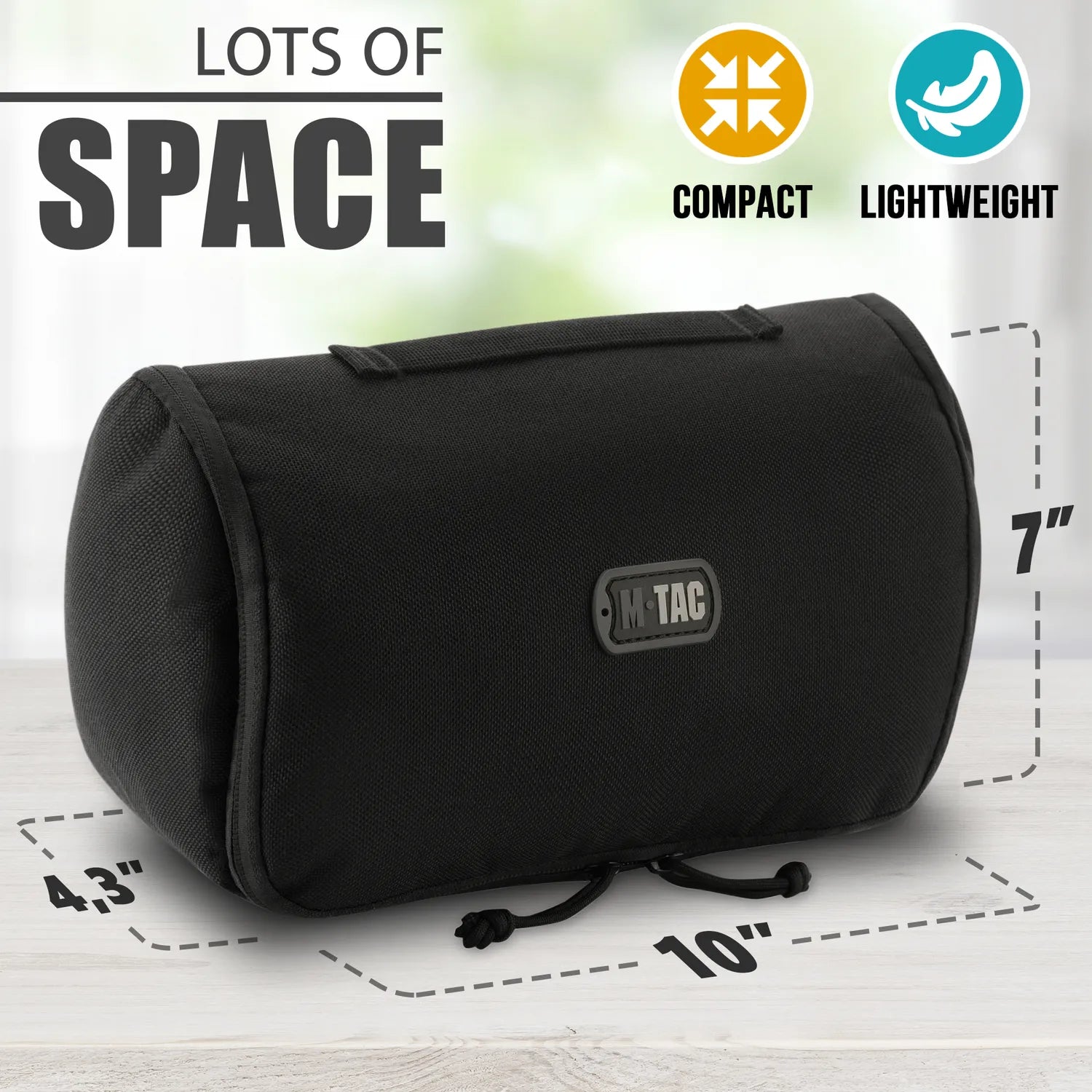 M-Tac Tactical Toiletry Bag – Compact Travel Hygiene Organizer