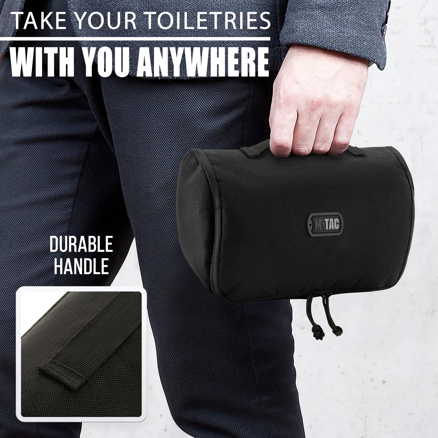M-Tac Tactical Toiletry Bag – Compact Travel Hygiene Organizer