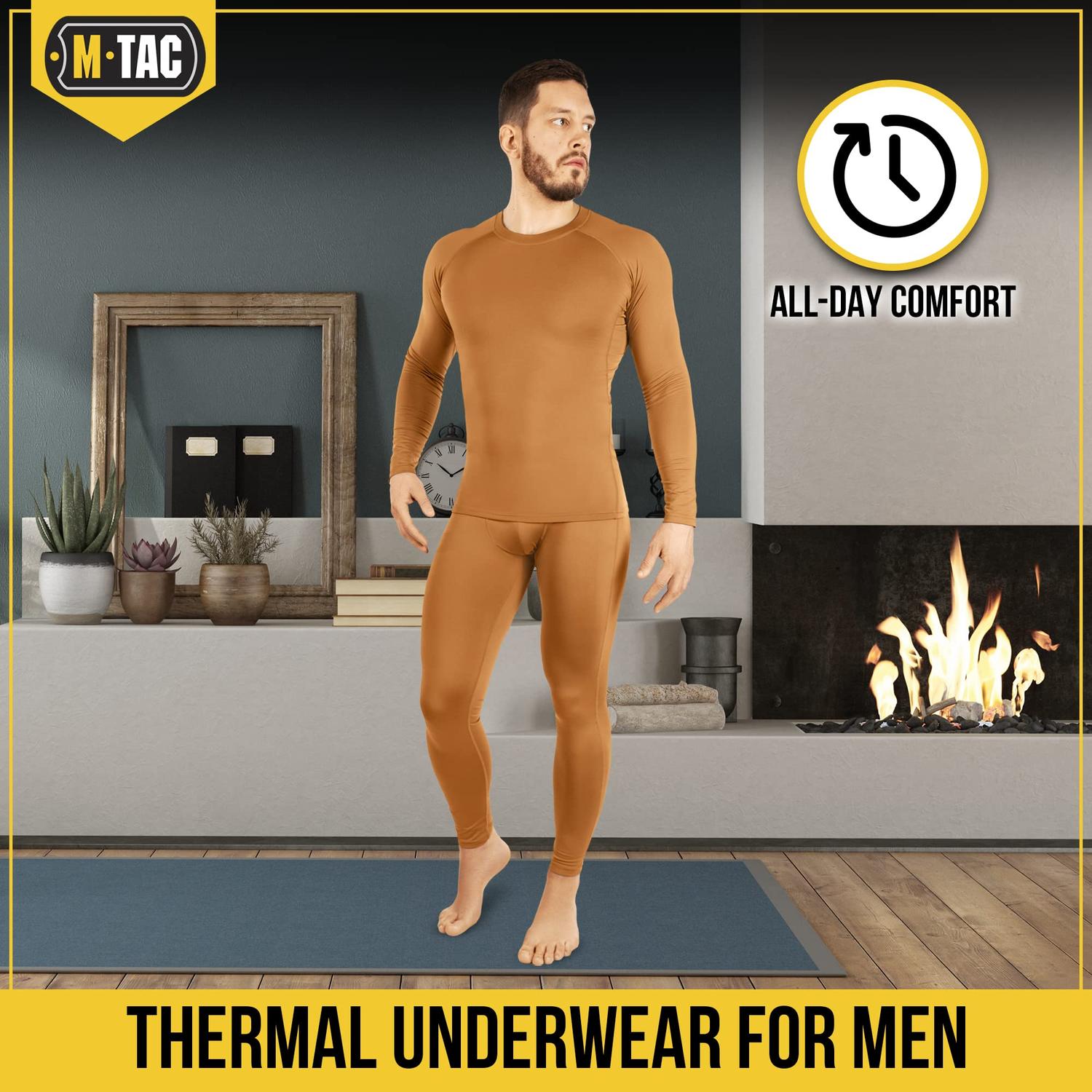 M-Tac Thermoline Thermal Underwear Set – First Layer Cold Weather Base Layer