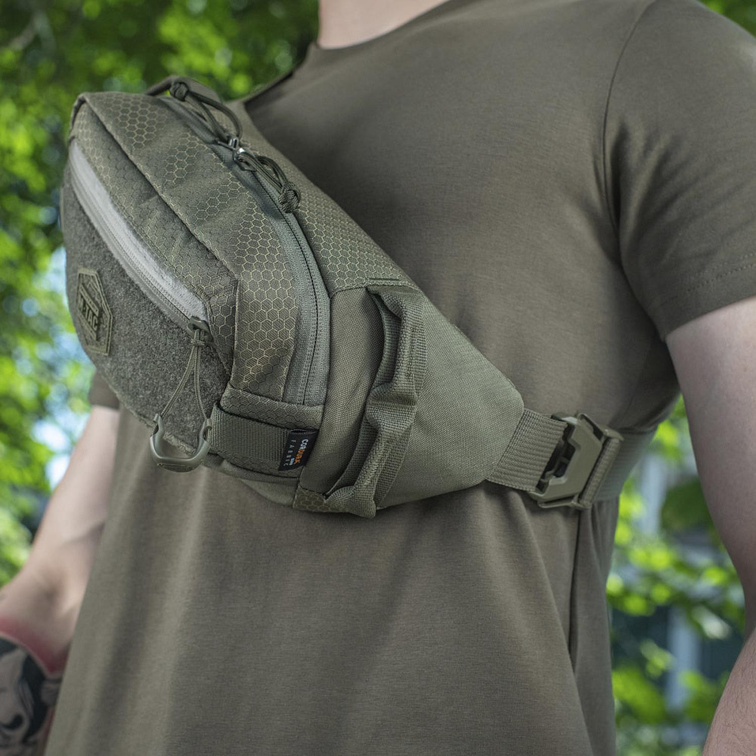M-Tac Waist Bag Elite Hex – Cordura Tactical Waist & Sling Bag