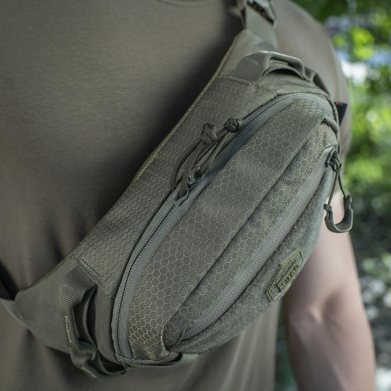 M-Tac Waist Bag Elite Hex – Cordura Tactical Waist & Sling Bag