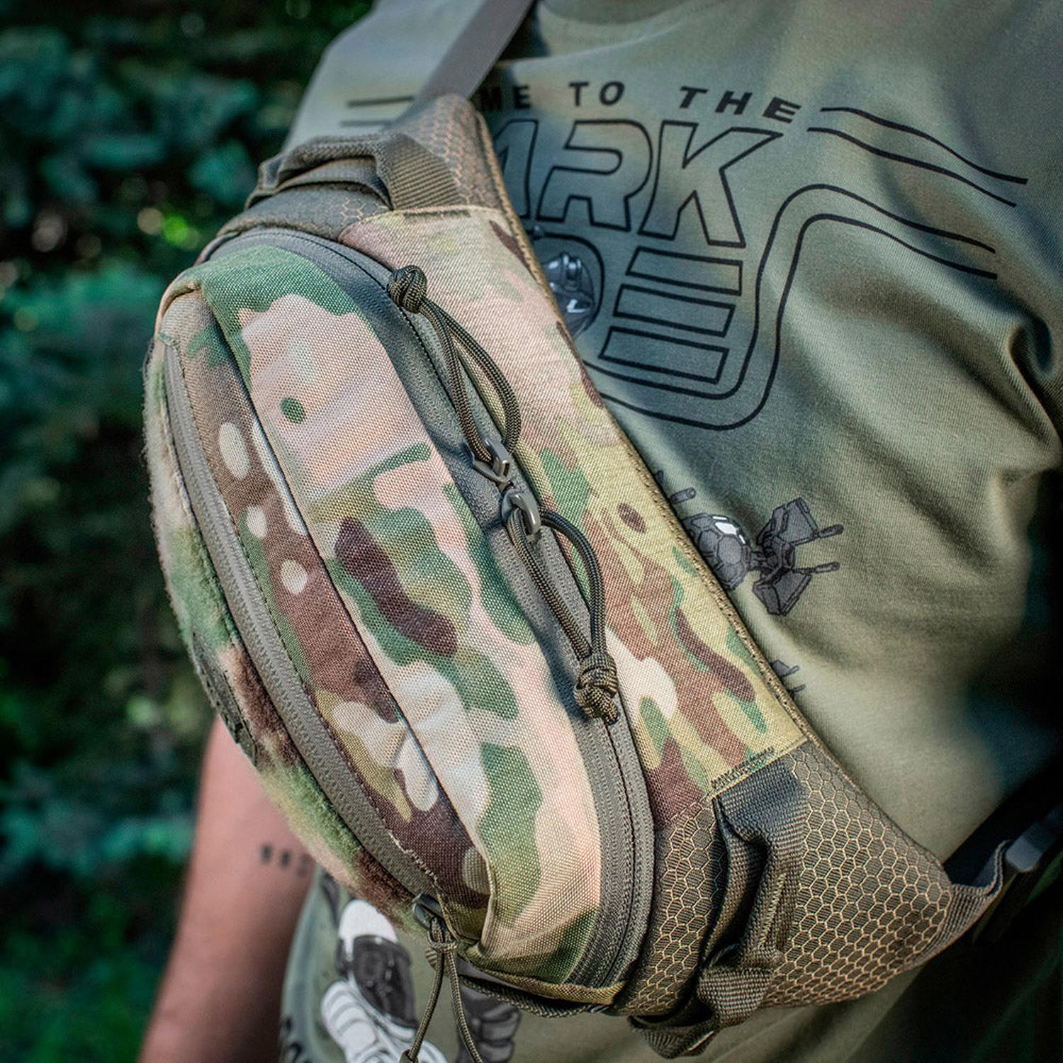 M-Tac Waist Bag Elite Hex – Cordura Tactical Waist & Sling Bag