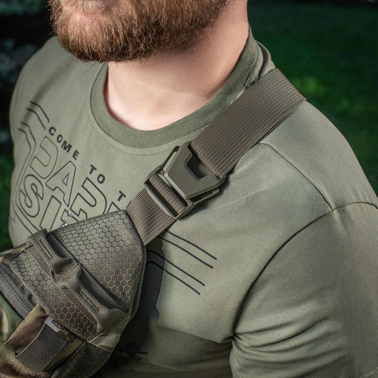 M-Tac Waist Bag Elite Hex – Cordura Tactical Waist & Sling Bag