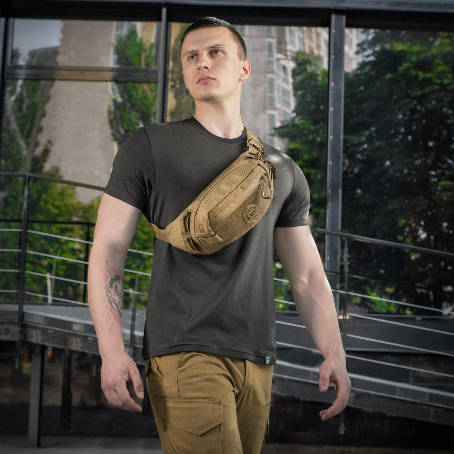 M-Tac Waist Bag Elite Hex – Cordura Tactical Waist & Sling Bag