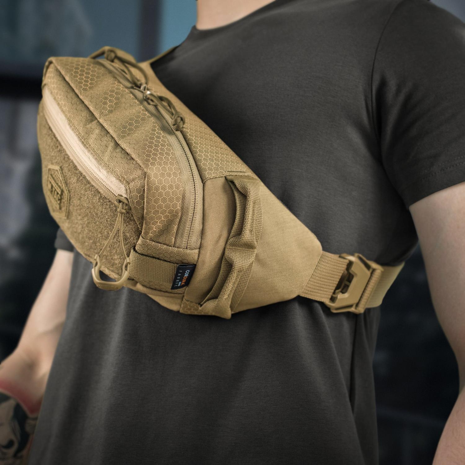 M-Tac Waist Bag Elite Hex – Cordura Tactical Waist & Sling Bag