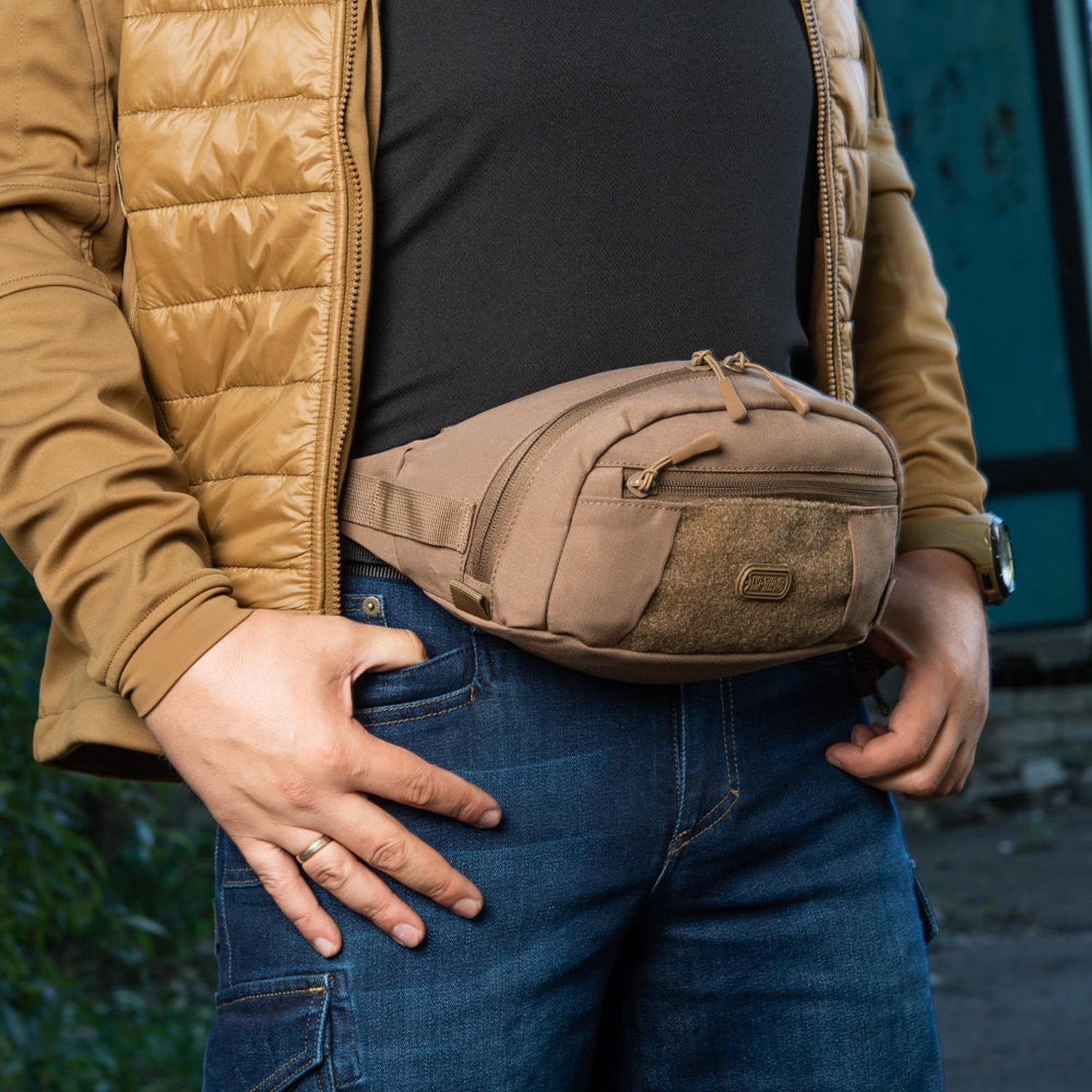 M-Tac Waist Pack Companion Large – Multi-Pocket Tactical Waist & Sling Bag