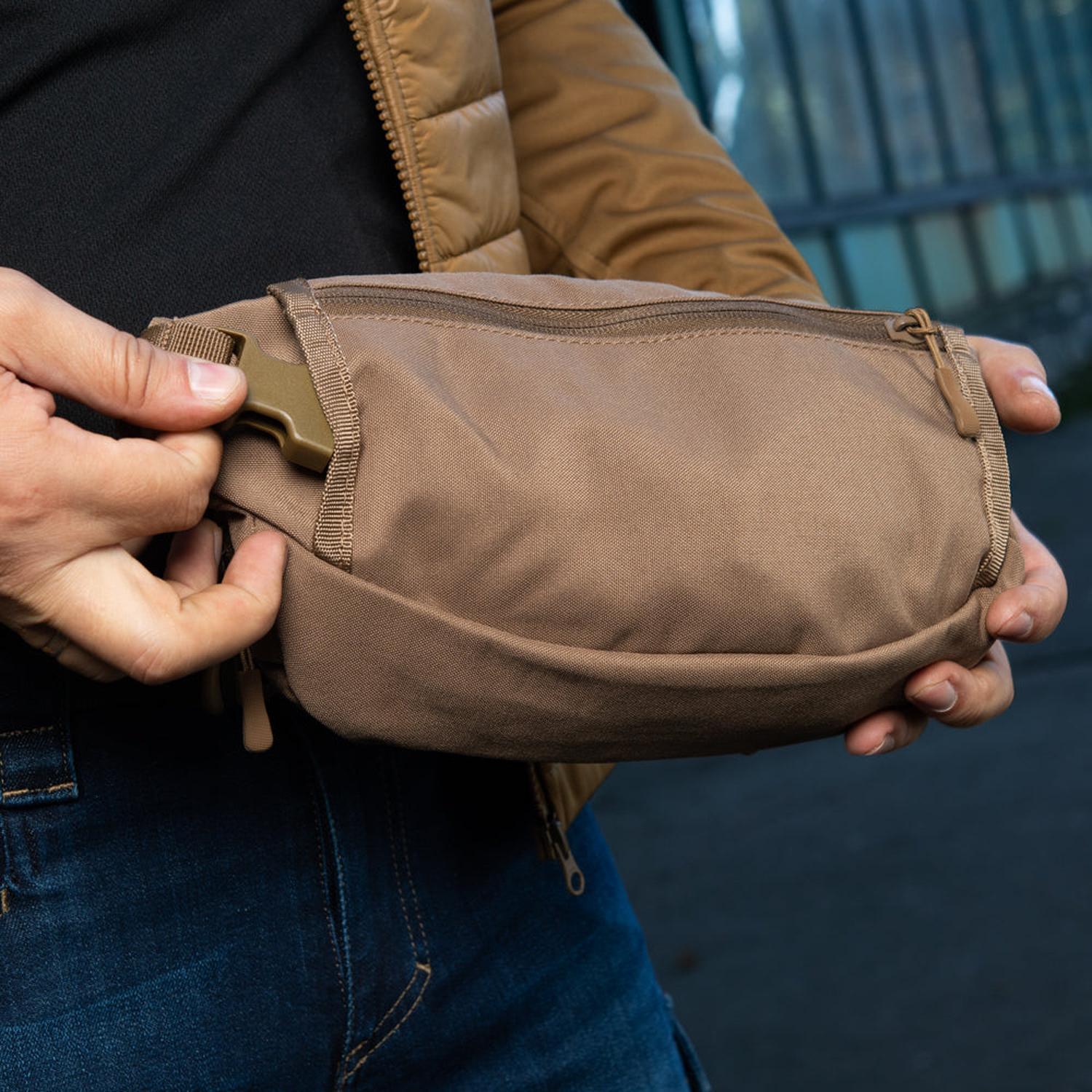 M-Tac Waist Pack Companion Large – Multi-Pocket Tactical Waist & Sling Bag