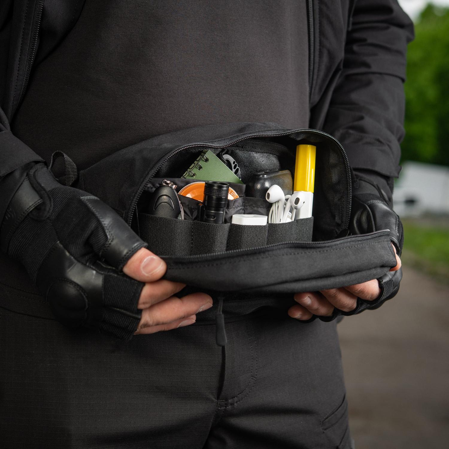M-Tac Waist Pack Companion Large – Multi-Pocket Tactical Waist & Sling Bag