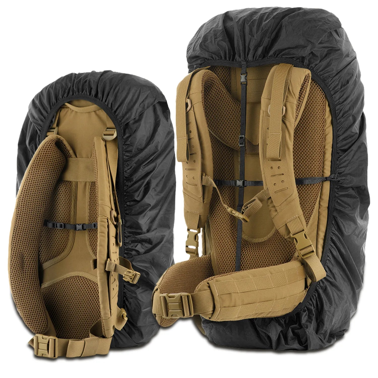 M-Tac Waterproof Backpack Rain Cover – PU-Coated Pack Protection