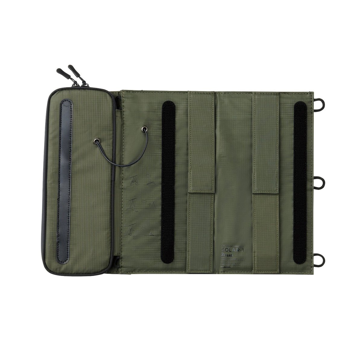 2-Panel Solar Charger – USB-A