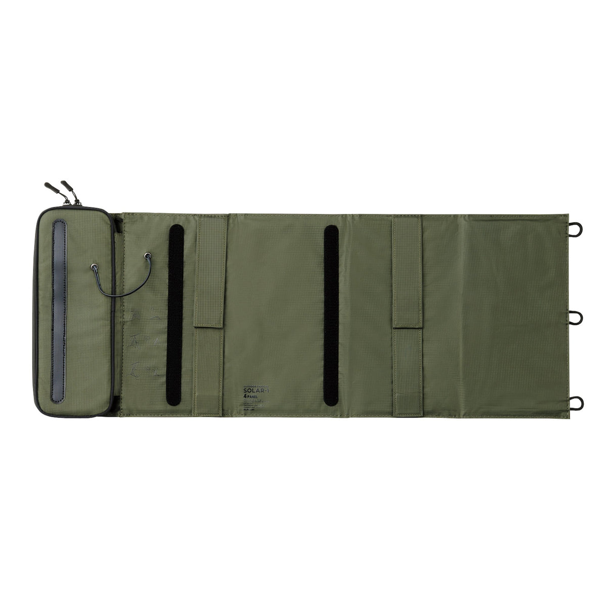 4-Panel Solar Charger – USB-A