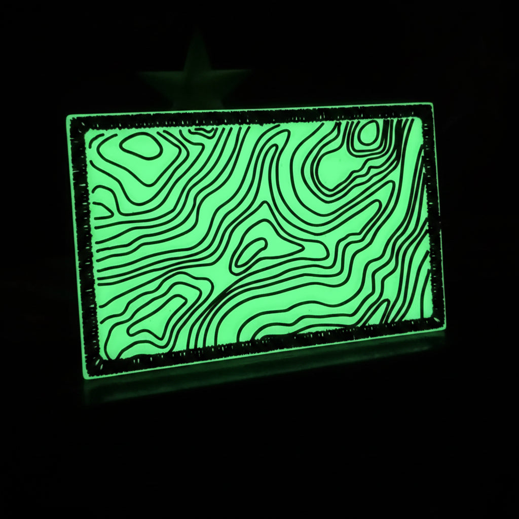 Maratac® Topography Glow Patch – 3×2 in