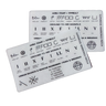 Markings and Signals Decal - Hobo Symbols, Ground to Air Signals, Search and Rescue Markings