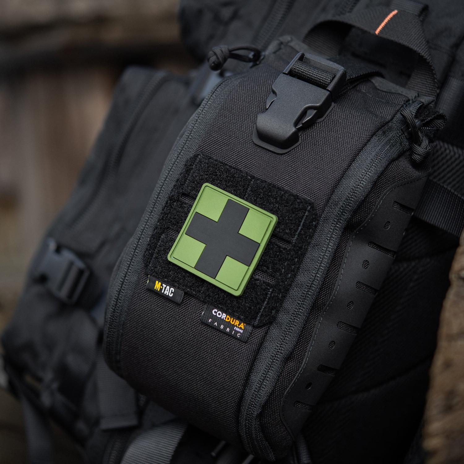 Medic Cross Square PVC Patch