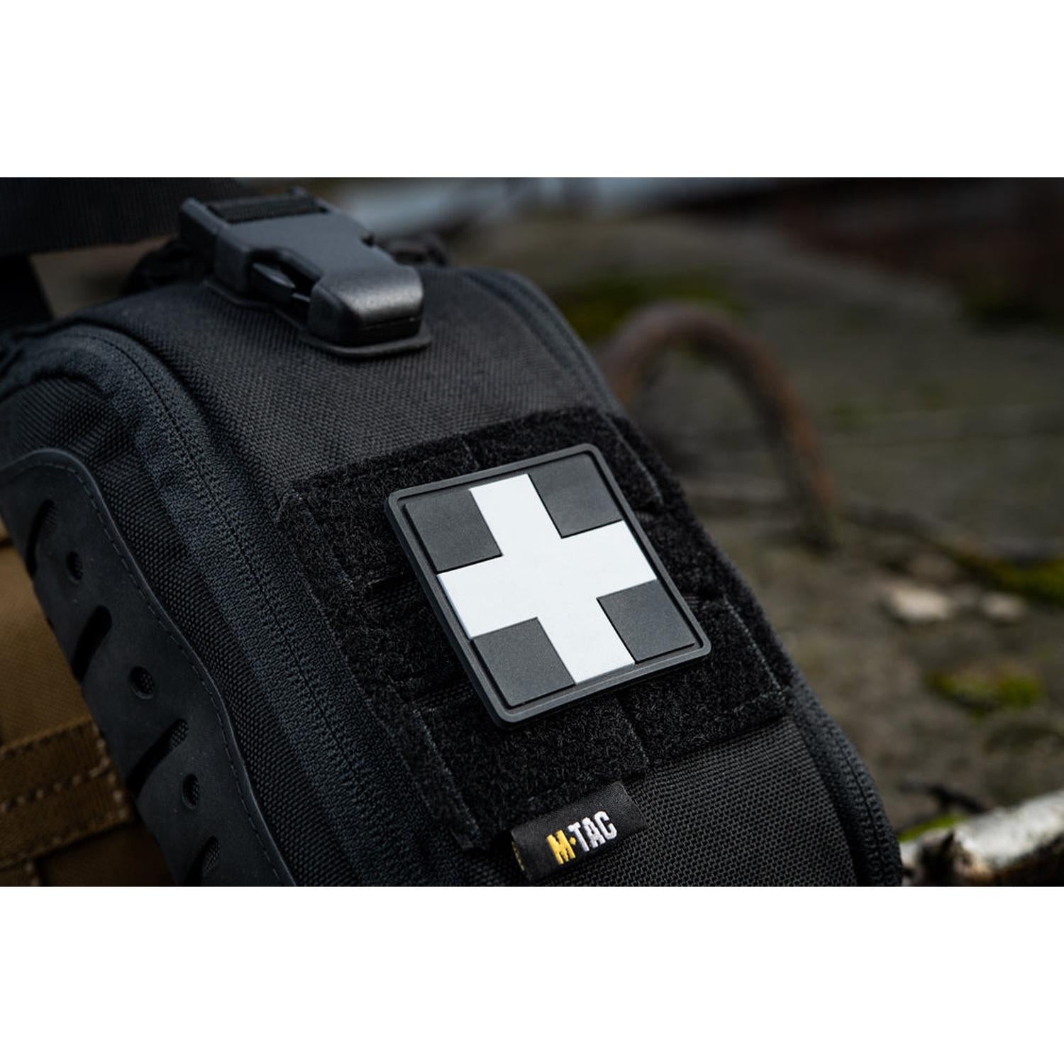 Medic Cross Square PVC Patch