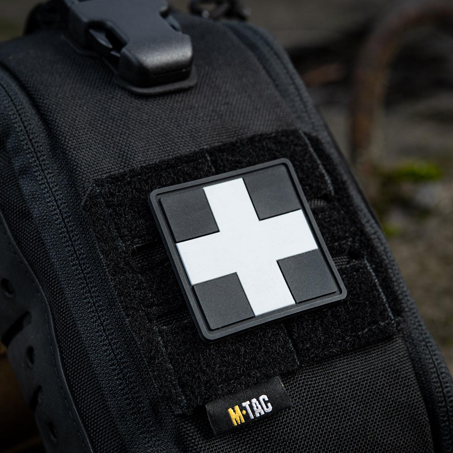 Medic Cross Square PVC Patch