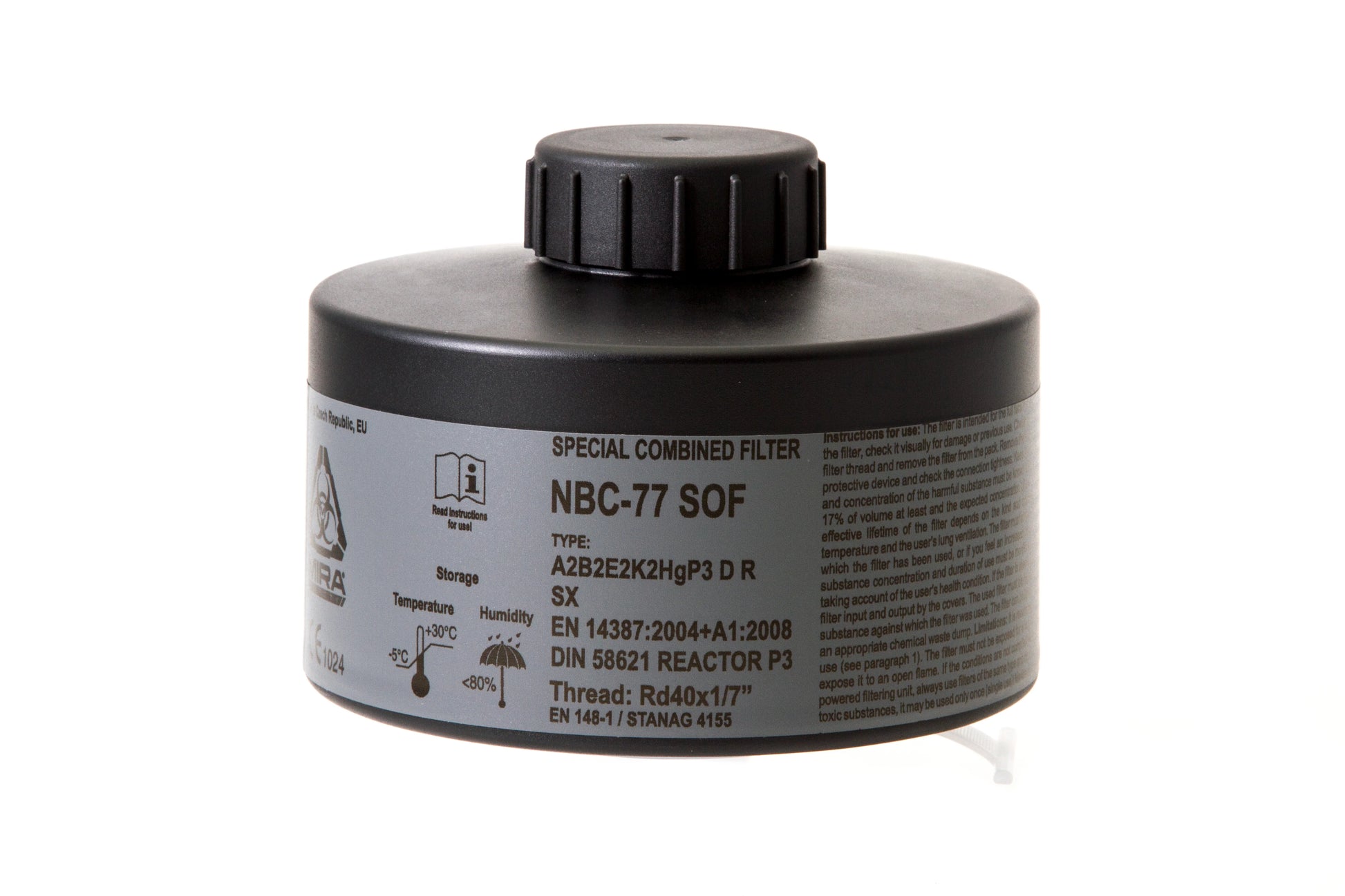 NBC-77 SOF® 40mm NATO Gas Mask Filter (CBRN)