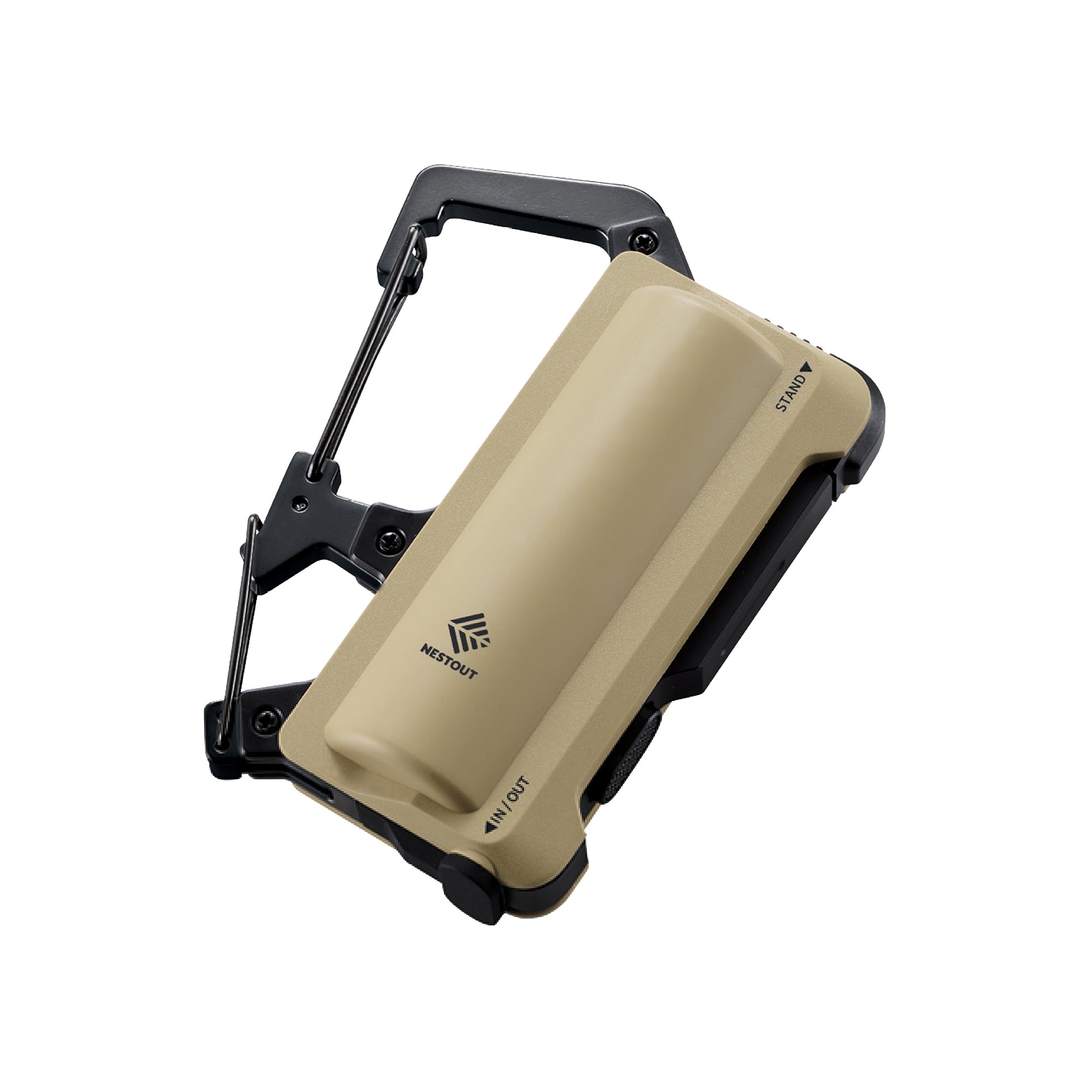 NESTOUT Carabiner Battery 5000mAh, beige