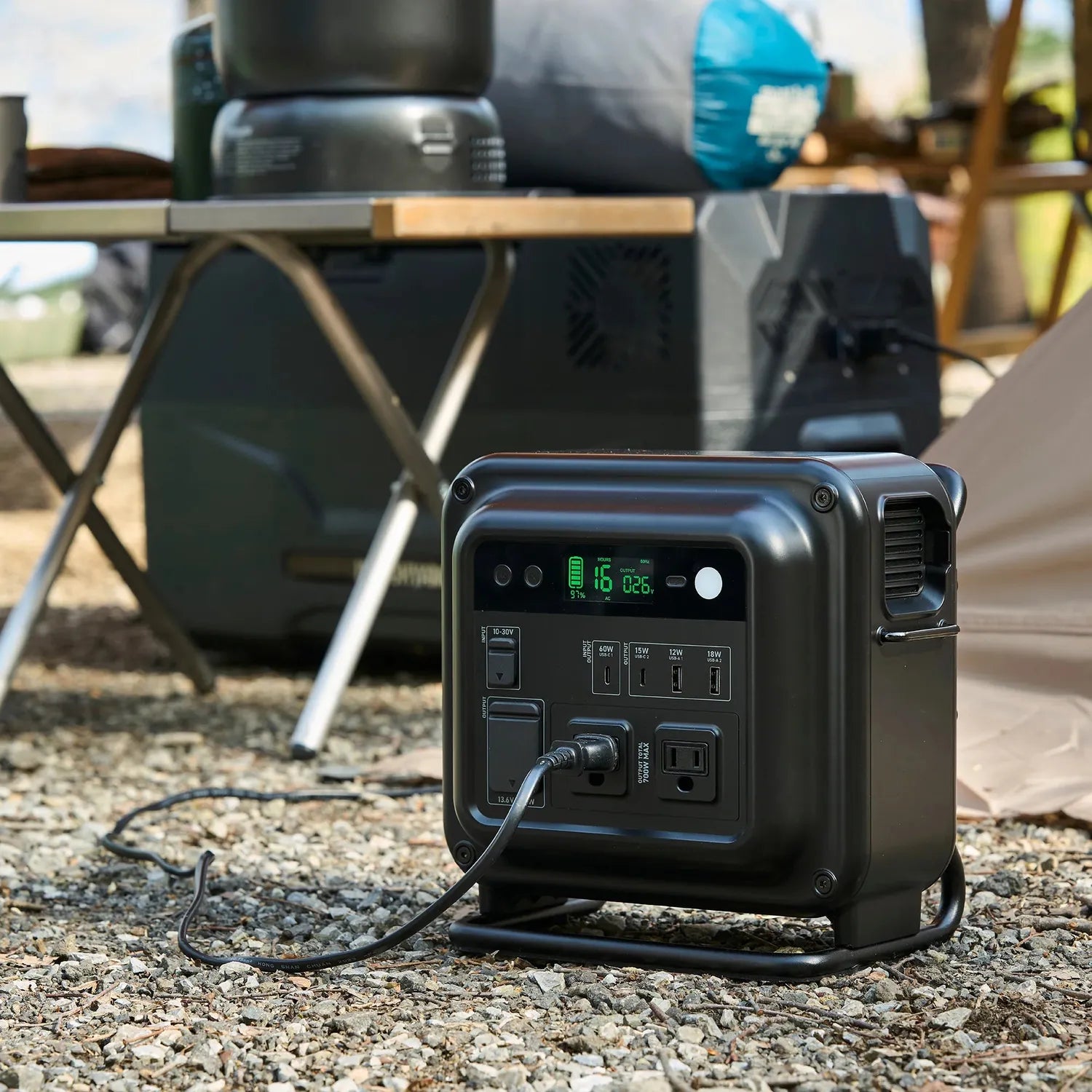 NESTOUT 700N Portable Power Station – 712Wh Off-Grid Solar Generator