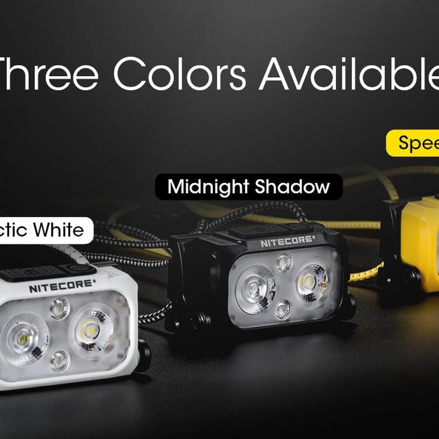 NU21 Headlamp (Yellow) - Ultra-light Rechargeable