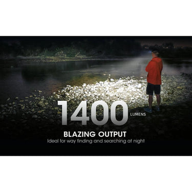 NU43 Headlamp (Black/Yellow) - Rechargeable