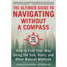 Book cover: "The Ultimate Guide to Navigating Without a Compass" with a forest background.