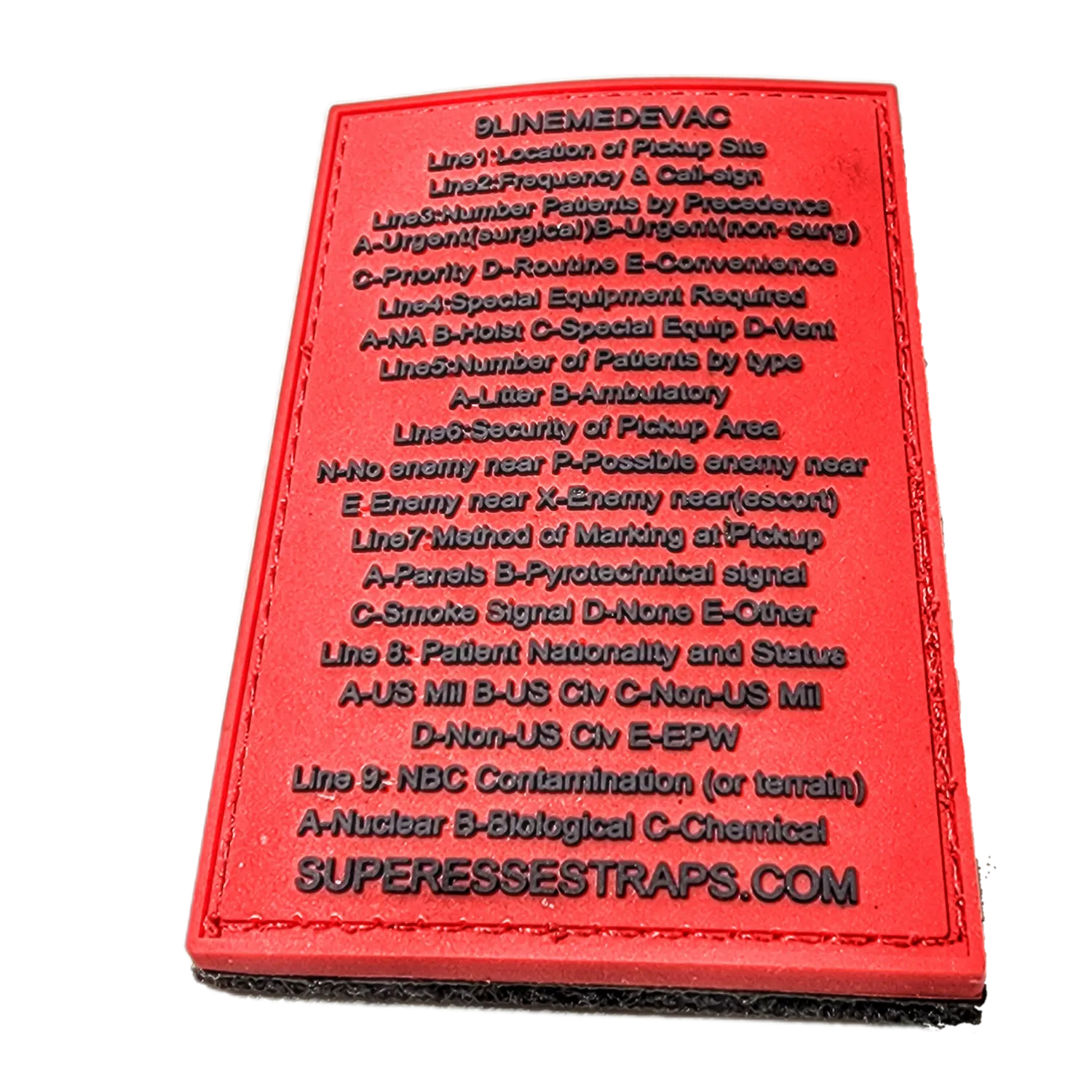 Nine Line MEDEVAC Storage Pocket Patch