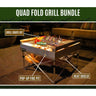 Outdoor Quad-Fold Grill Bundle